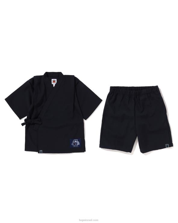 כחול כהה A Bathing Ape 644LV1334 ילדים חליפת ג'ינביי יפן