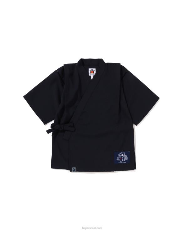 כחול כהה A Bathing Ape 644LV1334 ילדים חליפת ג'ינביי יפן