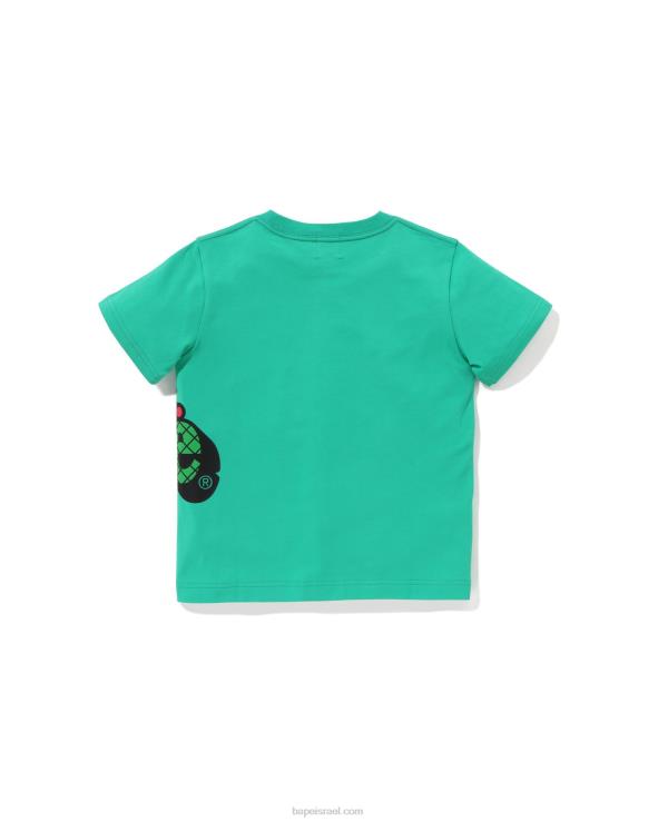 ירוק בהיר A Bathing Ape 644LV1338 ילדים טי פרי בייבי מילו
