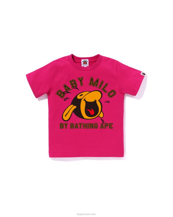 וָרוֹד A Bathing Ape 644LV1350 ילדים טי בייבי מילו קלאסי