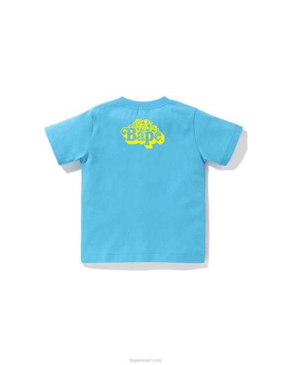 כחול בהיר A Bathing Ape 644LV1371 ילדים בייבי מילו טי מעורב פירות מס' 1