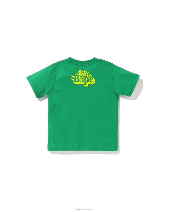 בַּרֶקֶת A Bathing Ape 644LV1372 ילדים בייבי מילו טי מעורב פירות מס' 1