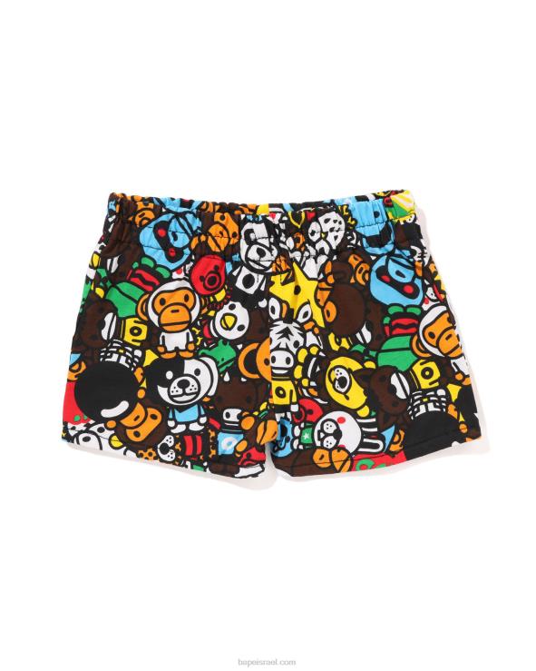 בַּרֶקֶת A Bathing Ape 644LV1391 ילדים ערכת מתנה של milo all safari