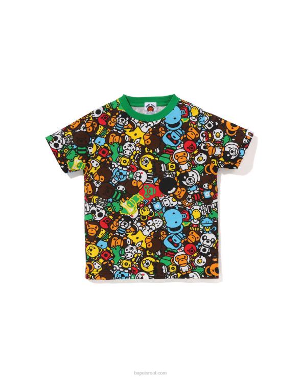 בַּרֶקֶת A Bathing Ape 644LV1393 ילדים ערכת מתנה של milo all safari