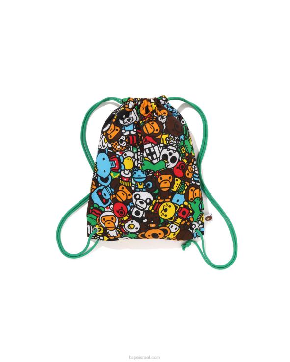 בַּרֶקֶת A Bathing Ape 644LV1393 ילדים ערכת מתנה של milo all safari