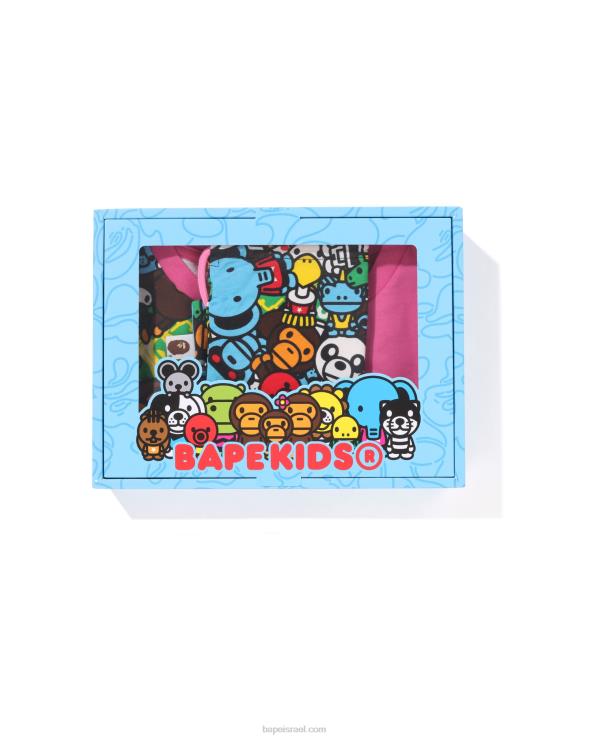 וָרוֹד A Bathing Ape 644LV1394 ילדים ערכת מתנה של milo all safari