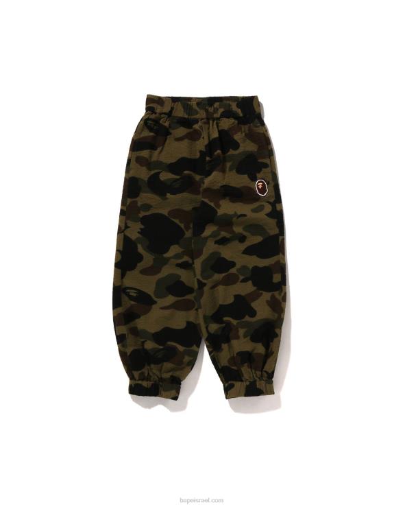 צבא ירוק A Bathing Ape 644LV1396 ילדים מכנסי בלון camo 1