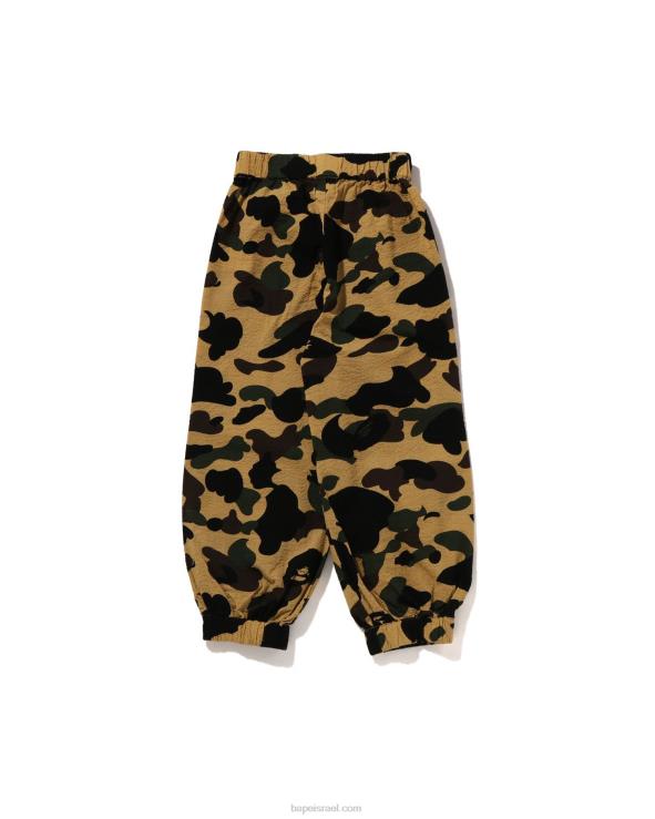 צהוב A Bathing Ape 644LV1397 ילדים מכנסי בלון camo 1