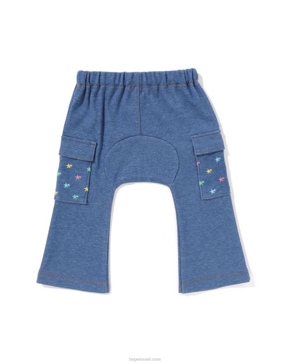 דֵנִים A Bathing Ape 644LV1398 ילדים מכנסי ג'ינס של בייבי מילו sta jersey