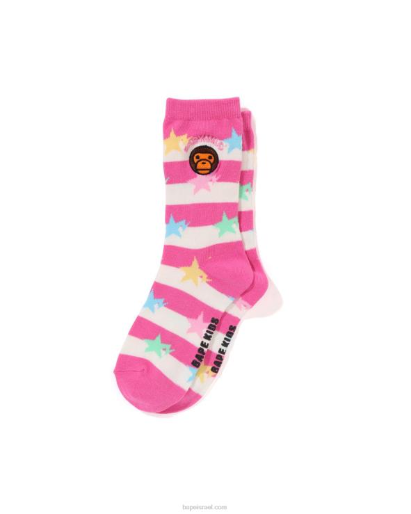 וָרוֹד A Bathing Ape 644LV1415 ילדים חישוק בייבי מילו סט גרביים