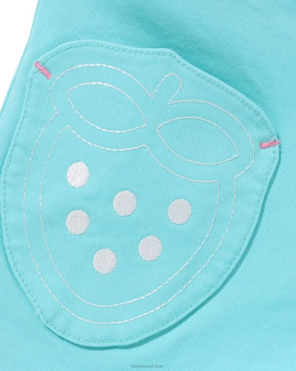 מנטה A Bathing Ape 644LV1416 ילדים מכנסי סלסולים קצרים של בייבי מילו תות