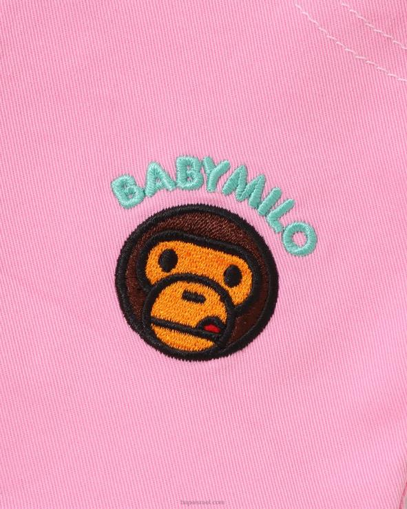 וָרוֹד A Bathing Ape 644LV1417 ילדים מכנסי סלסולים קצרים של בייבי מילו תות