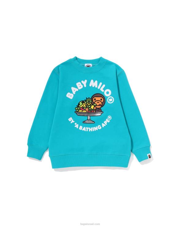 מנטה A Bathing Ape 644LV1419 ילדים צווארון פרי בייבי מילו