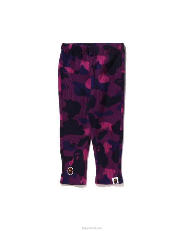 סָגוֹל A Bathing Ape 644LV1425 ילדים מכנסיים תרמיים בצבע camo