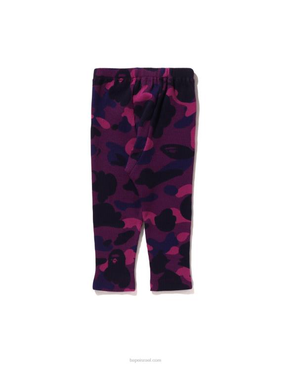 סָגוֹל A Bathing Ape 644LV1425 ילדים מכנסיים תרמיים בצבע camo