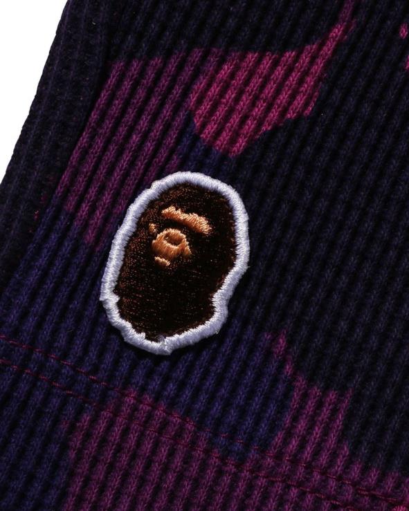 סָגוֹל A Bathing Ape 644LV1425 ילדים מכנסיים תרמיים בצבע camo