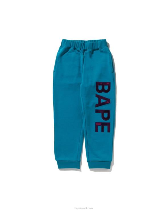 צבא ירוק A Bathing Ape 644LV1427 ילדים תיקון מכנסי טרנינג