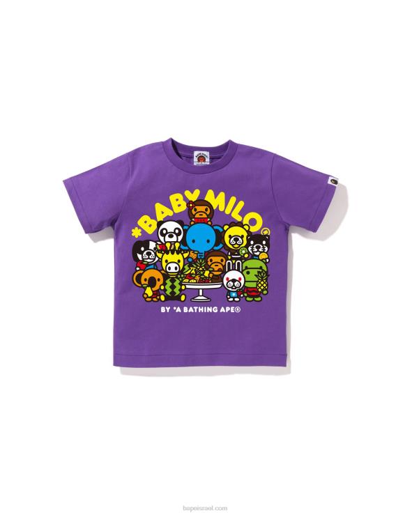 סָגוֹל A Bathing Ape 644LV1457 ילדים בייבי מילו טי מעורב פירות מס' 2