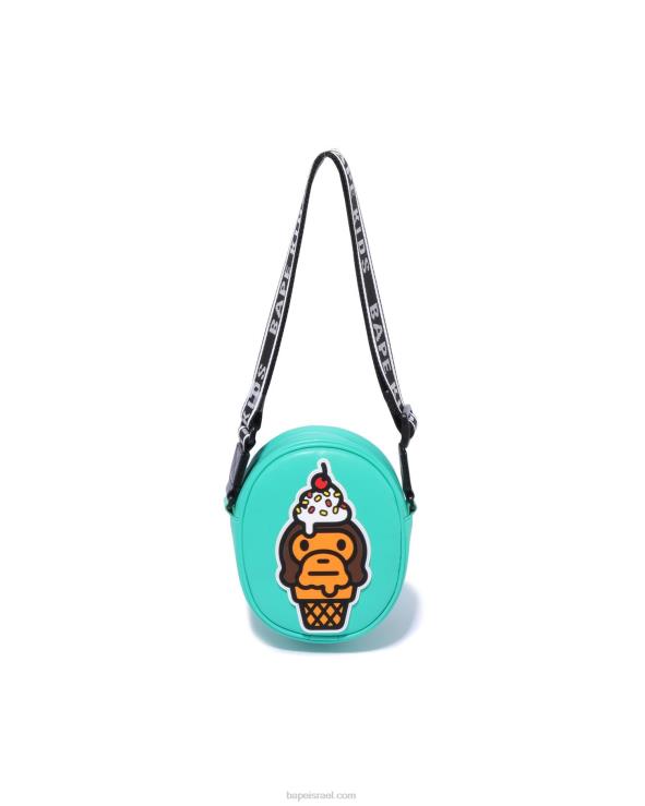 מנטה A Bathing Ape 644LV1462 ילדים תיק כתף גלידת בייבי מילו