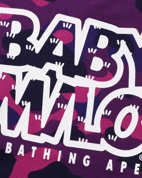 סָגוֹל A Bathing Ape 644LV1472 ילדים צבע camo בייבי מילו מחנה צווארון