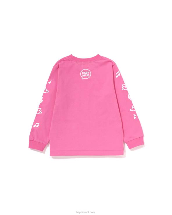 וָרוֹד A Bathing Ape 644LV1485 ילדים חולצת בלון דיבור בייבי מילו מס' 2