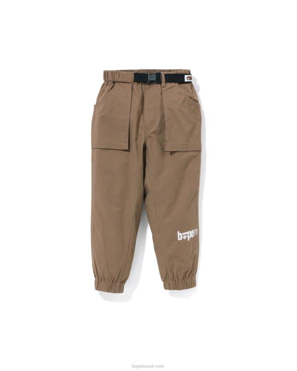בז' A Bathing Ape 644LV1505 ילדים מכנסיים מטפסים