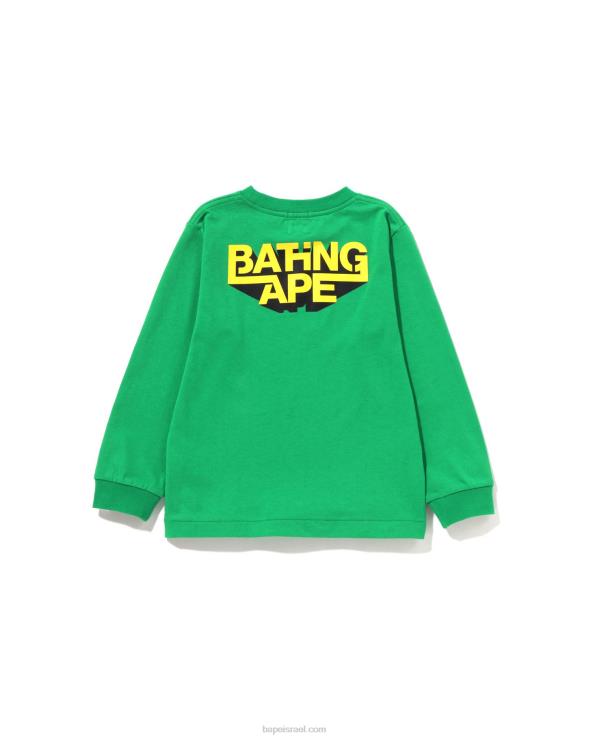 מנטה A Bathing Ape 644LV1511 ילדים ראש טי