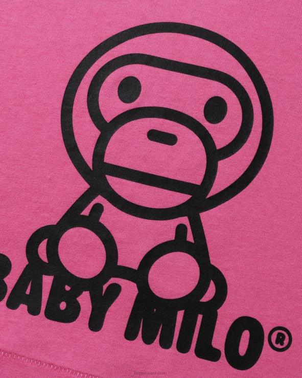ורד קרמין A Bathing Ape 644LV1516 ילדים כל טי בייבי מילו מיקס