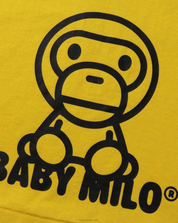צהוב ערפל A Bathing Ape 644LV1517 ילדים כל טי בייבי מילו מיקס