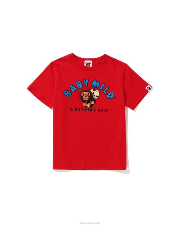 אדום בהיר A Bathing Ape 644LV1588 ילדים בובת קטיפה בייבי מילו בטי ביצה