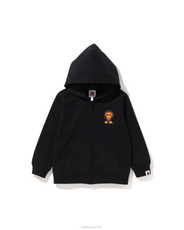 שָׁחוֹר A Bathing Ape 644LV1591 ילדים מועדון אימוני תיקי קיץ