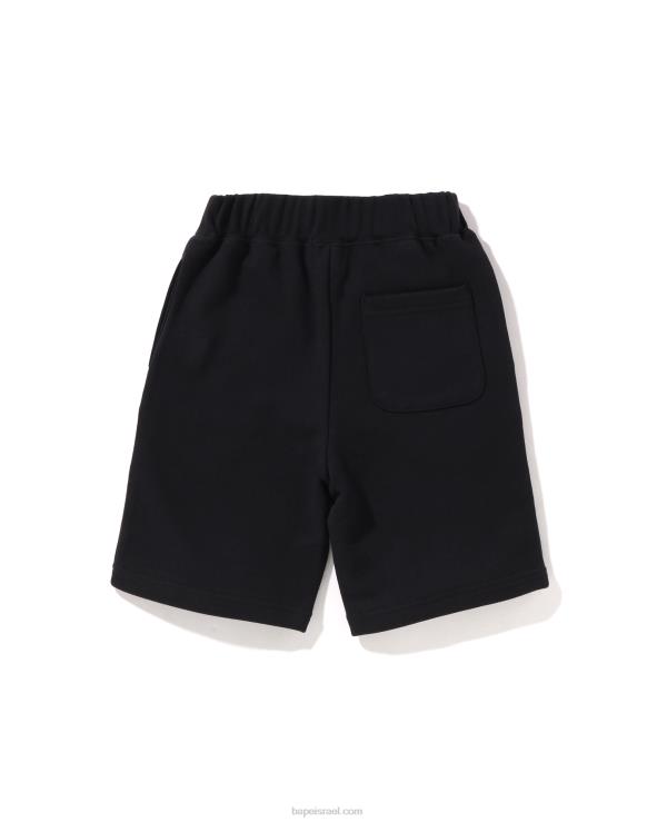 שָׁחוֹר A Bathing Ape 644LV1591 ילדים מועדון אימוני תיקי קיץ