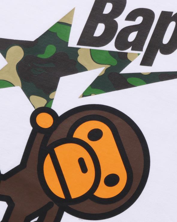 שָׁחוֹר A Bathing Ape 644LV1591 ילדים מועדון אימוני תיקי קיץ
