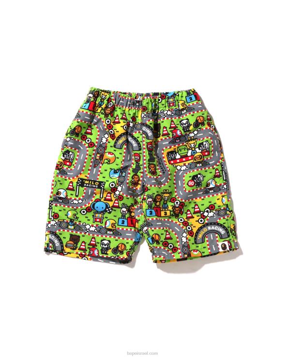 קייס A Bathing Ape 644LV1595 ילדים מכנסי חוף מירוץ בייבי מילו