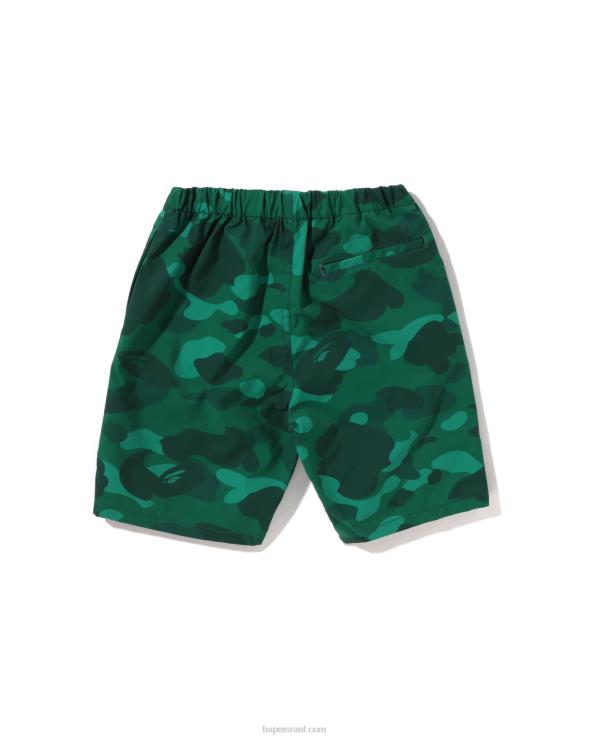 בַּרֶקֶת A Bathing Ape 644LV1596 ילדים מכנסי כיס מרשת camo בצבע