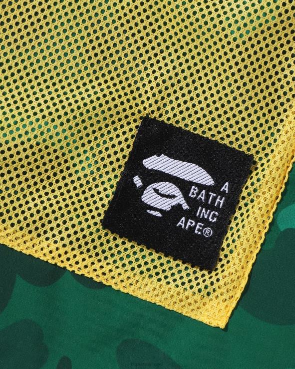 בַּרֶקֶת A Bathing Ape 644LV1596 ילדים מכנסי כיס מרשת camo בצבע