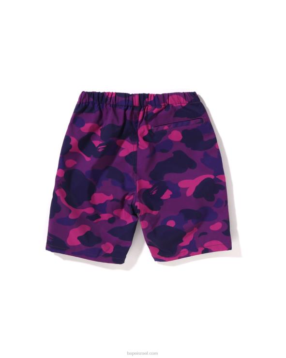 סָגוֹל A Bathing Ape 644LV1597 ילדים מכנסי כיס מרשת camo בצבע