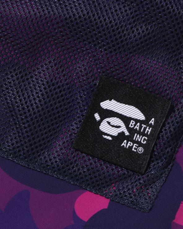 סָגוֹל A Bathing Ape 644LV1597 ילדים מכנסי כיס מרשת camo בצבע