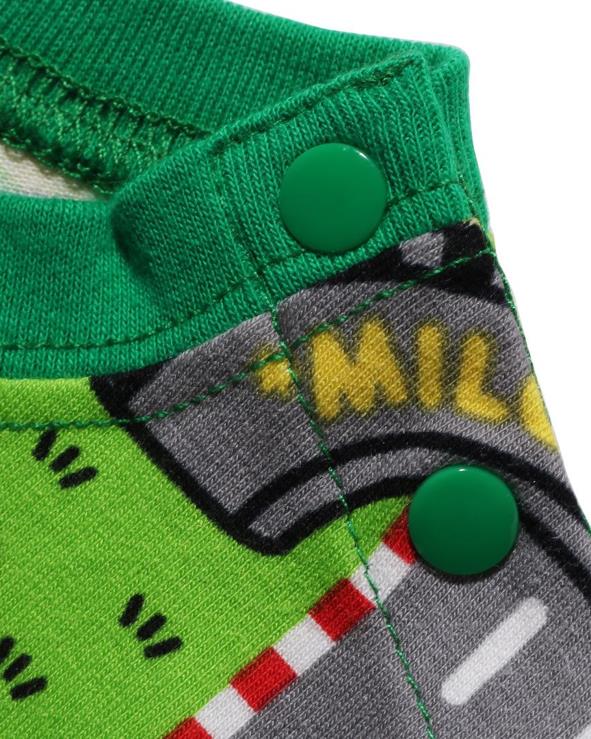 בַּרֶקֶת A Bathing Ape 644LV1611 ילדים בגד גוף מירוץ בייבי מילו
