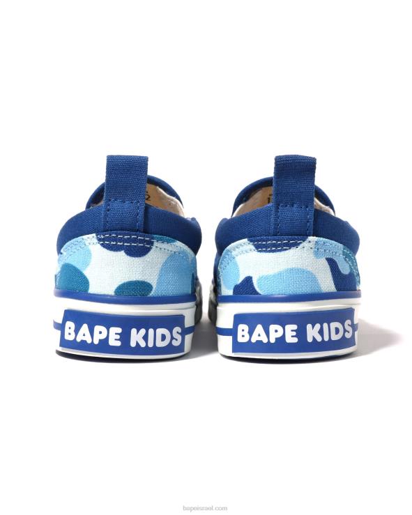 כְּחוֹל A Bathing Ape 644LV1617 ילדים abc camo head patch slip ons