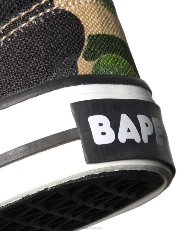 צבא ירוק A Bathing Ape 644LV1618 ילדים abc camo head patch slip ons
