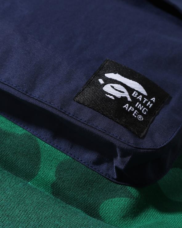בַּרֶקֶת A Bathing Ape 644LV1633 ילדים כיס camo צבעוני עם צווארון צווארון רופף ג'וניור