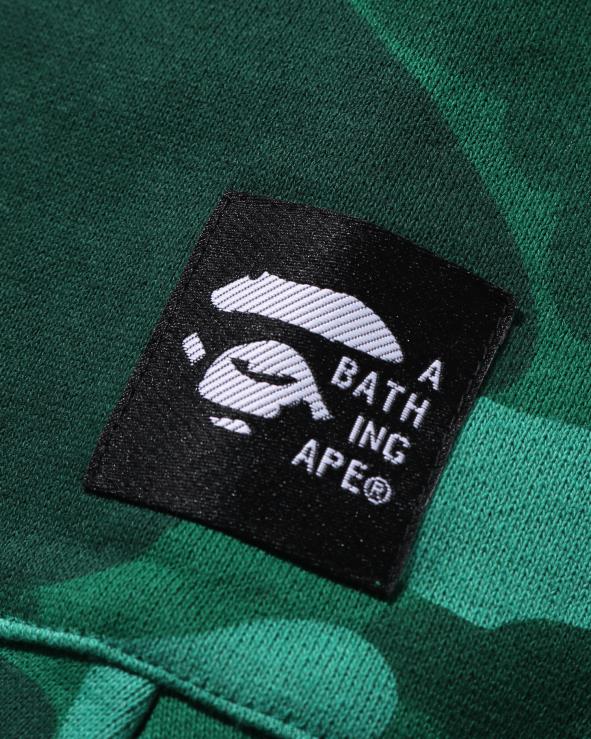 בַּרֶקֶת A Bathing Ape 644LV1637 ילדים מכנסיים קצרים מסוג זיעה קצרים בצבע camo