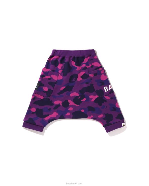 סָגוֹל A Bathing Ape 644LV1638 ילדים מכנסיים קצרים מסוג זיעה קצרים בצבע camo