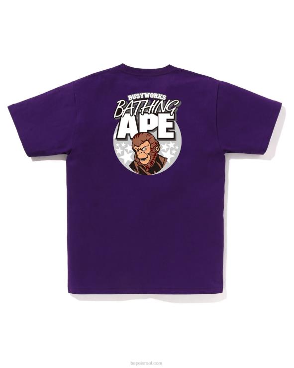 סָגוֹל A Bathing Ape 644LV163 גברים טי