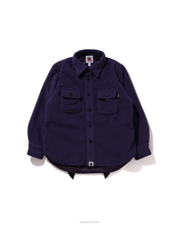 סָגוֹל A Bathing Ape 644LV1643 ילדים מעיל תיקון כריש