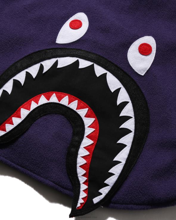 סָגוֹל A Bathing Ape 644LV1643 ילדים מעיל תיקון כריש