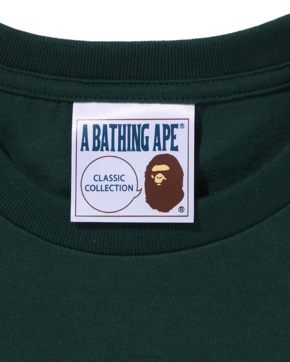 צבא ירוק A Bathing Ape 644LV166 גברים טי