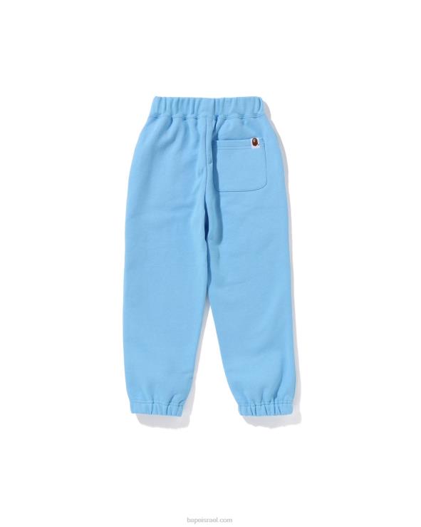 כְּחוֹל A Bathing Ape 644LV1685 ילדים מכנסי טרנינג מרובי גופנים