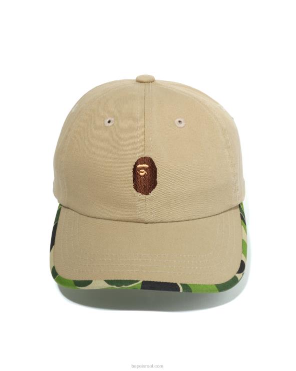 בז' A Bathing Ape 644LV1691 ילדים כובע ראש abc camo